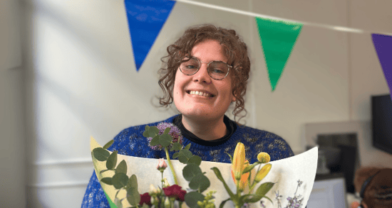 Trotse helpper Evelien