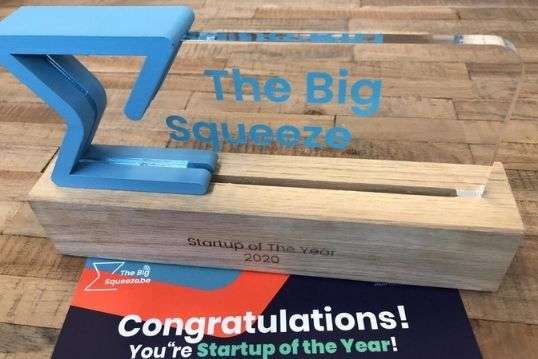 le prix de la startup de l'année