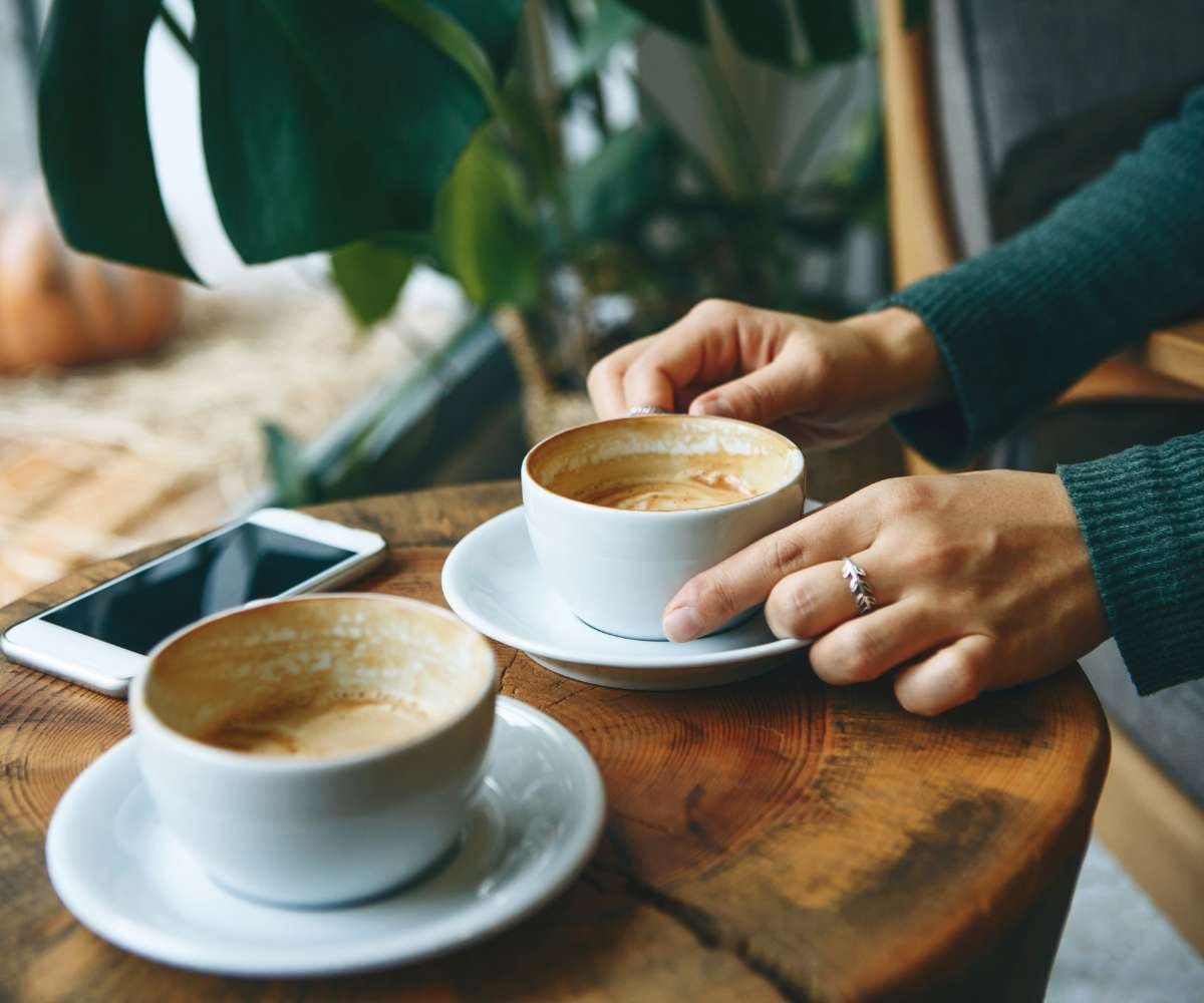 koffie drinken