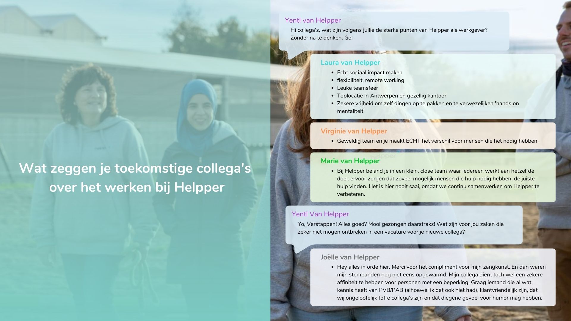 Ervaringen van collega's
