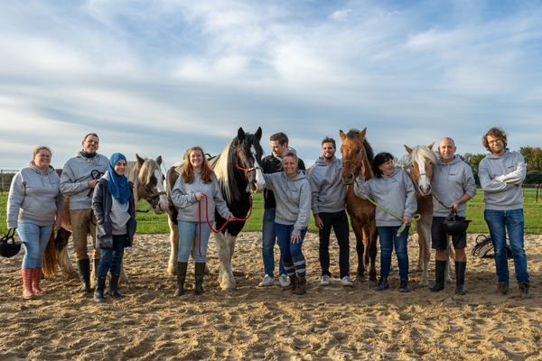 Team Helpper op de zorgboerderij